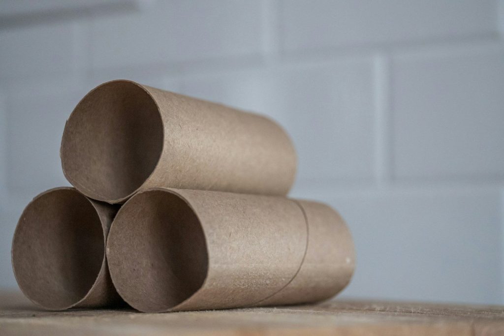 brown wooden cups on brown wooden table