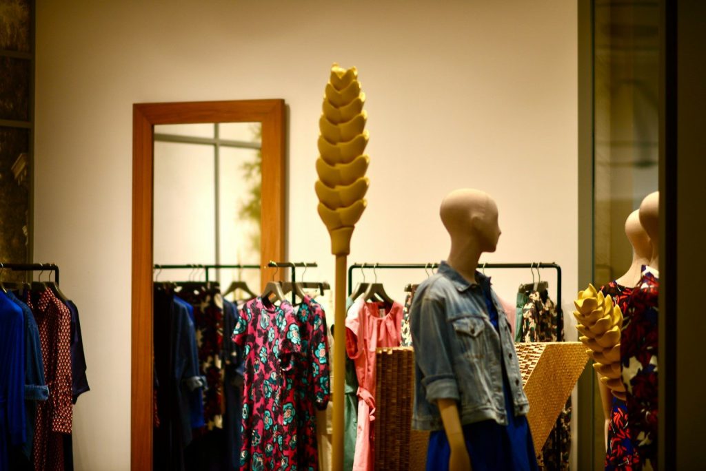 mannequins in a store
