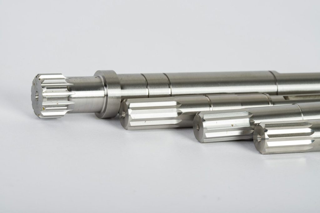 a close-up of a syringe