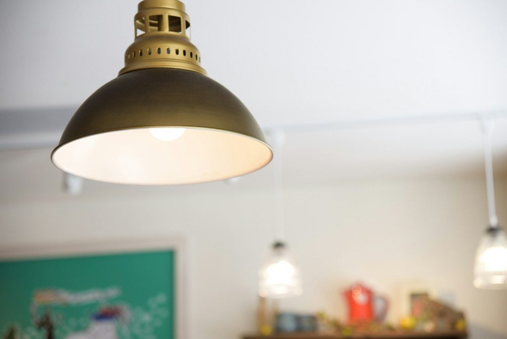brown pendant lamp