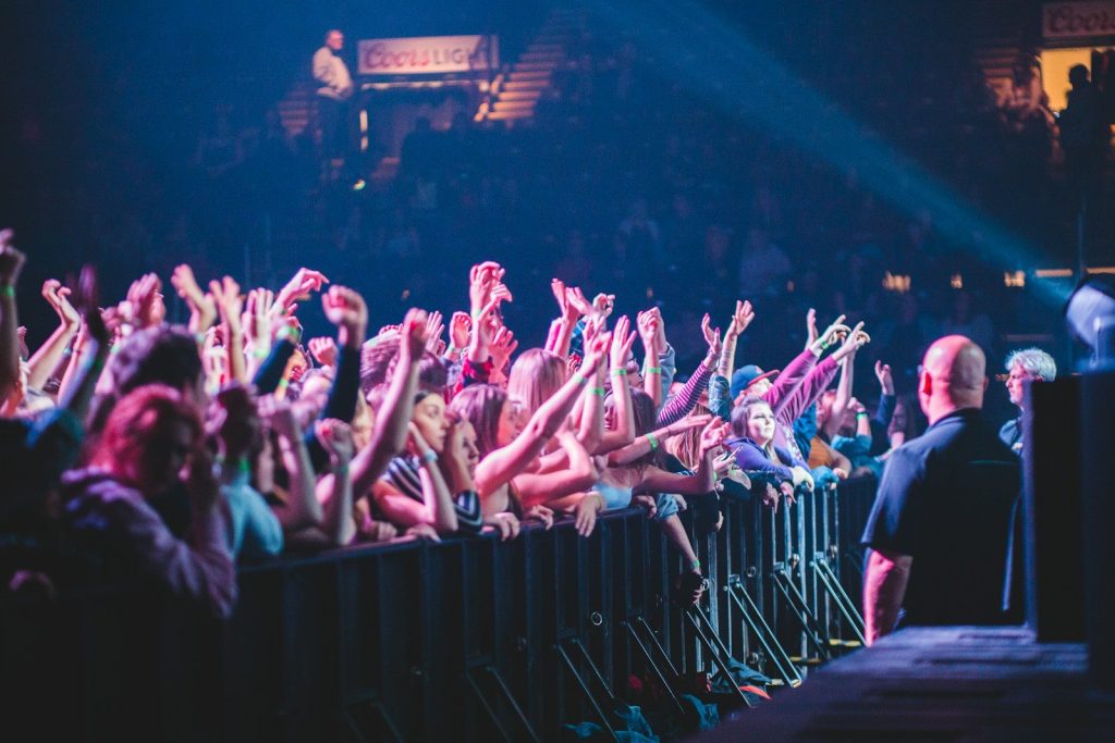 group of people performing on stage