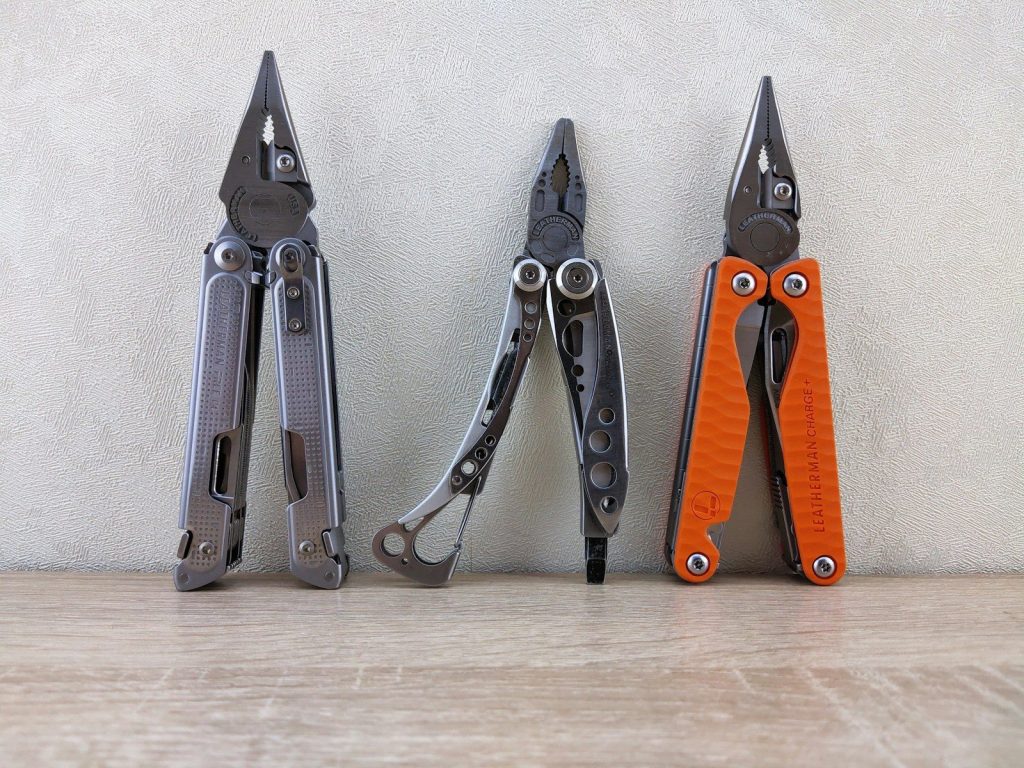 a group of knives